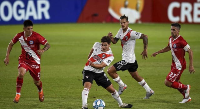 El choque entre River Plate vs. Argentinos Jrs será en el Estadio Monumental. Foto: AFP