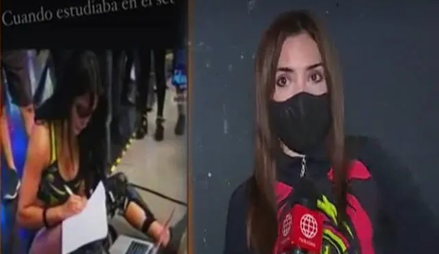 La chica reality culminó los cinco años de carrera universitaria. Foto: captura América TV