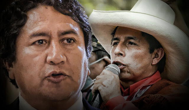 Vladimir Cerrón refirió que el Gobierno de Pedro Castillo tiene que ir de la mano con el partido Perú Libre. Foto: composición/La República