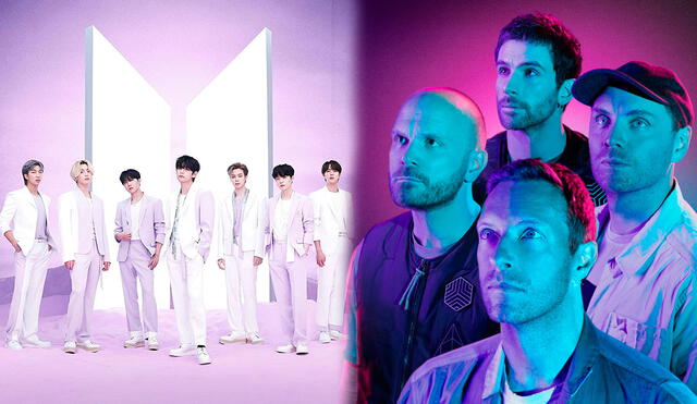 ARMY emocionados por una posible colaboración entre BTS y Coldplay. Foto: composición LR/ Facebook / Big Hit