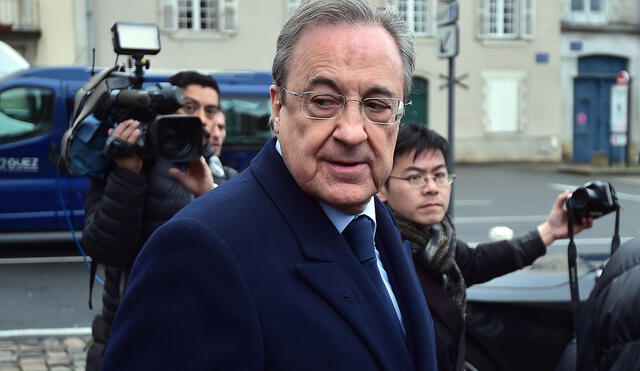 El escándalo por los audios de Florentino Pérez sigue involucrando a más personajes relacionados al Real Madrid. Foto: AFP
