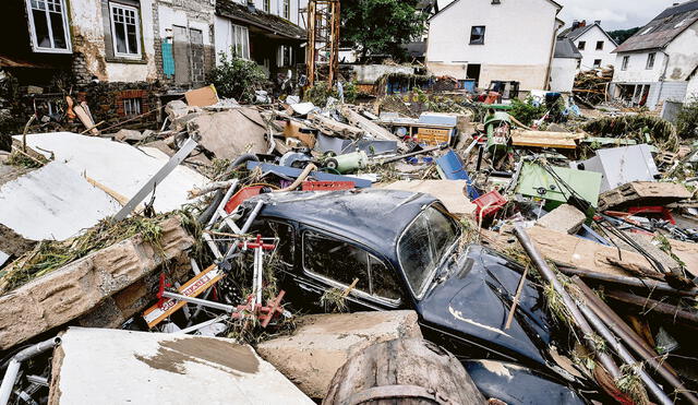Derrumbe. Al menos unas 200.000 viviendas se reportaron afectadas durante el jueves por los efectos que dejó la tragedia. Foto: AFP