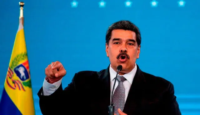 Nicolás Maduro pide la extradición de Leopoldo López por ser el "principal propiciador de golpes de Estado, violencia terrorista y ahora esta violencia delincuencial”. Foto: AFP/referencial