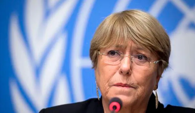 Bachelet reiteró además su llamado "al levantamiento de las sanciones sectoriales unilaterales, dado su impacto negativo en los derechos humanos, incluido el derecho a la salud". Foto: AFP
