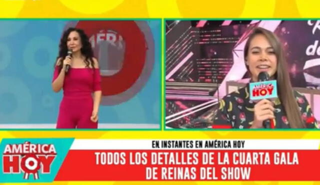 Jossmery Toledo y Janet Barboza se enfrentarán en Reinas del show para salir de sentencia. Foto: captura de América TV