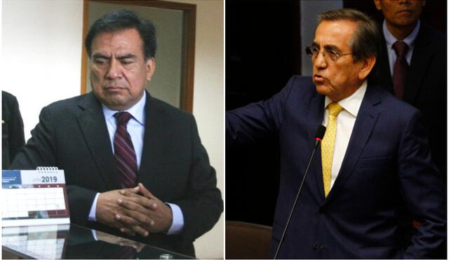 Velásquez Quesquén y Del Castillo formaron parte del Congreso disuelto. Foto: composición/difusión
