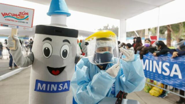 Ministerio de Salud insta a la ciudadanía a seguir vacunándose. Foto: Minsa