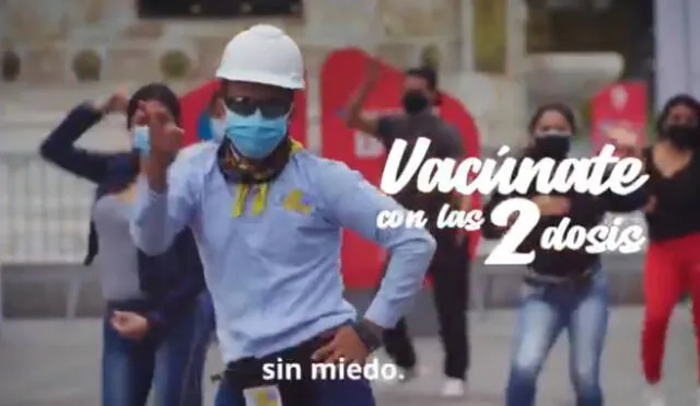 Explosión de Iquitos adaptó la letra de su tema "No sé" para invitar a la gente a que se vacune. Foto: Twitter