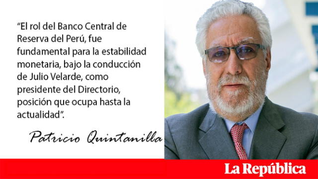 Patricio Quintanilla: los primeros años de este siglo se caracterizó por altas tasas de crecimiento del PBI.