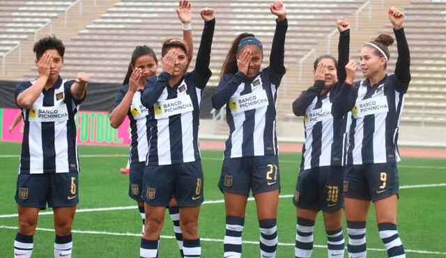 Alianza Lima sumó 40 goles en 8 partidos disputados en la Liga Femenina 2021. Foto: Twitter Liga Femenina