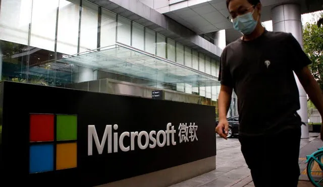 Microsoft había acusado previamente a un grupo de hackers ligados a China llamado "Hafnium". Foto: EFE