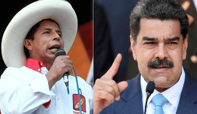 Nicolás Maduro felicitó a Pedro Castillo. Foto: composición/LR/EFE