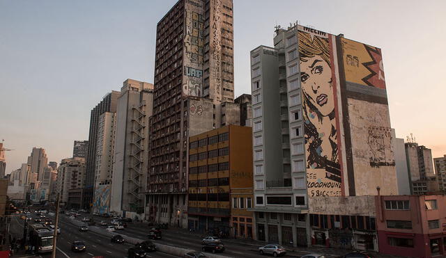 La ciudad de Sao Paulo es una de las metrópolis más importantes de América Latina. Foto: AFP