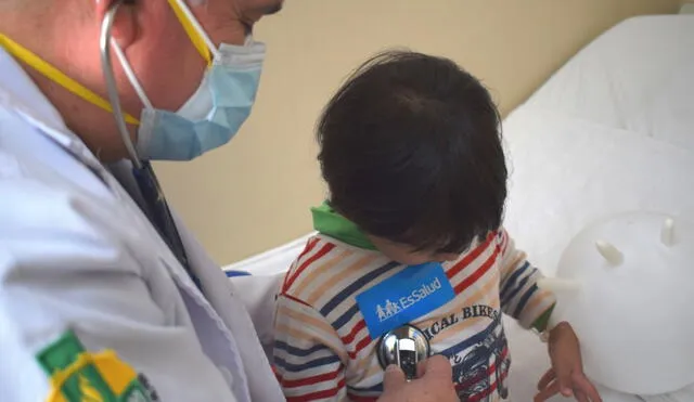 Sector advirtió que alrededor de 265 000 menores de seis años tienen asma. Foto: EsSalud