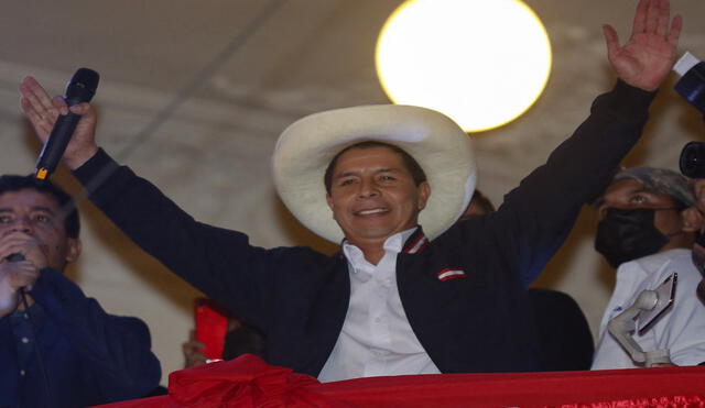 Pedro Castillo ha sido felicitado y apoyado por diferentes líderes del mundo tras ser proclamado como presidente electo. Foto: AFP