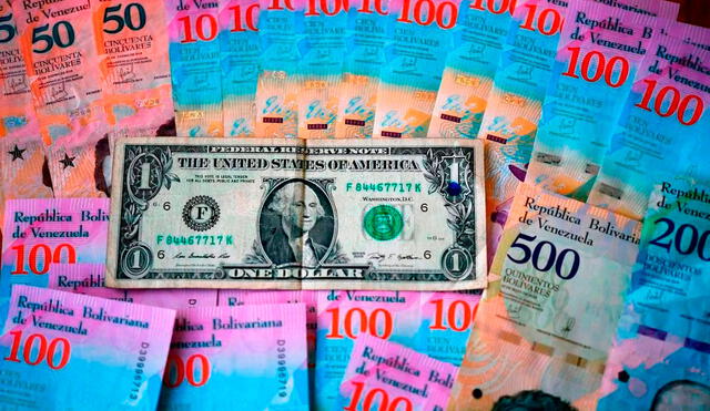 El precio del dólar en Venezuela, según DolarToday. Foto: AFP