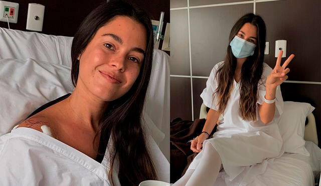 Francesca Zignago se sometió a una artroscopia en el hombro izquierdo. Fuente:  Francesca Zignago / Instagram