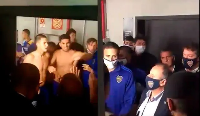 Carlos Zambrano participó en la gresca entre los futbolistas y los agentes de seguridad. Foto: Twitter