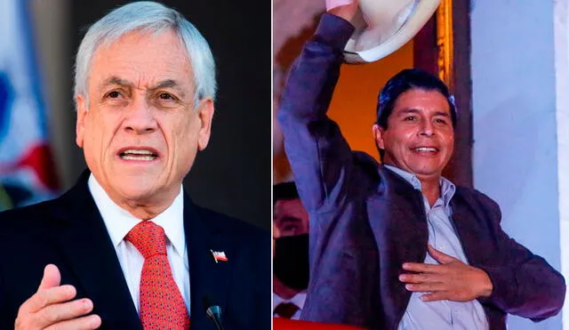 Sebastián Piñera se comunicó con Pedro Castillo luego de ser proclamado como presidente electo. Foto: composición/AFP/EFE