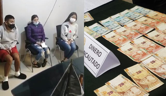 Acusados pedían dinero a las víctimas para poder liberarlas. Foto: PNP / Deysi Portuguez (URPI-LR)