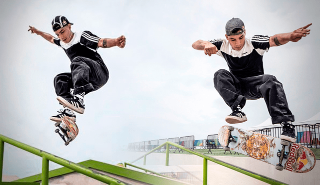 Ángelo Caro: nuestro skateboarding que nos representará en Tokio 2021. Foto: Fabrizio Oviedo/La República/Red Bull