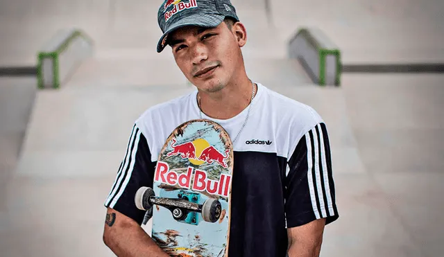Ángelo Caro: nuestro skateboarding que nos representará en Tokio 2021. Foto: Fabrizio Oviedo/La República/Red Bull