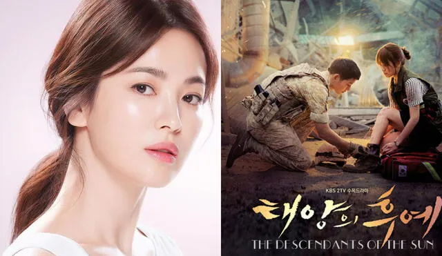 Descendants of the sun fue protagonizado por Song Hye Kyo y su ahora exesposo Song Joong Ki. Foto: tvN