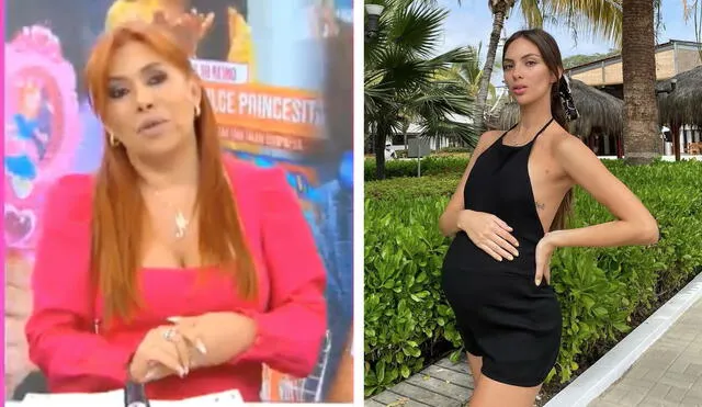 "Ella es una mamá moderna que trabaja", expresó la conductora. Foto: Captura / ATV