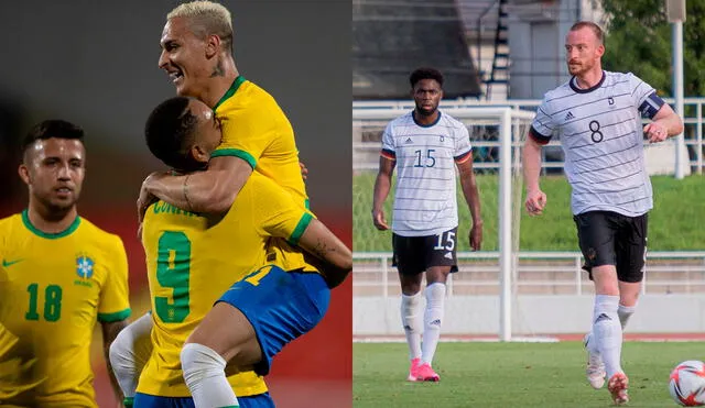 Brasil y Alemania chocarán en el Estadio Internacional de Yokohama. Foto: composición/Twitter