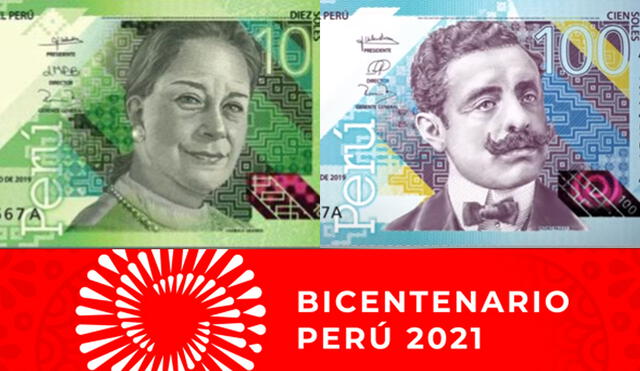 Nuevos billetes rinden homenaje a destacados personajes de nuestras ciencias y humanidades del siglo XX. Foto: composición BCR