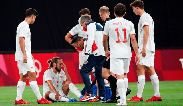 La selección española no pudo sumar de a 3 en su debut en las Olimpiadas, por lo que intentará reivindicarse frente a Australia, que viene de dar el batacazo ante Argentina. Foto: EFE