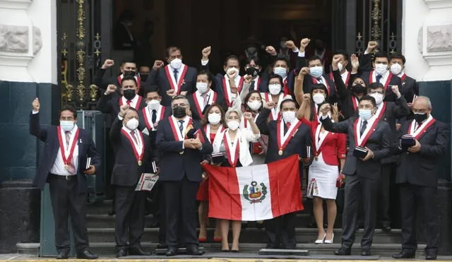 La bancada de Perú Libre tiene un total de 37 congresistas. Foto: Marco Cotrina / La República