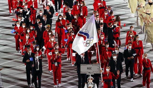 Son 335 deportistas rusos que compiten bajo el nombre Comité Olímpico Ruso (ROC). Foto: EFE