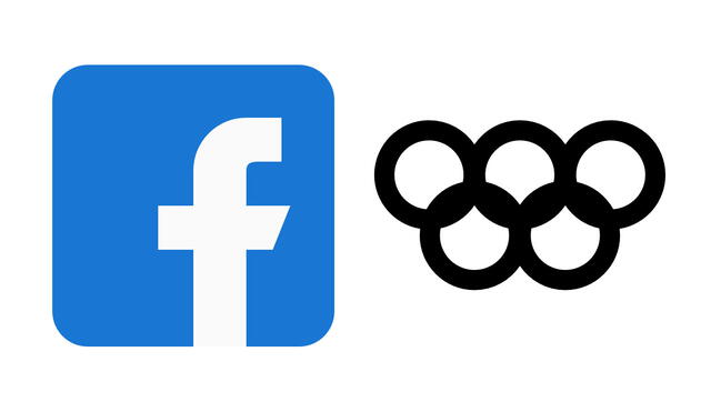 Este logo especial solo está disponible en la versión móvil de Facebook. Foto: composición LR