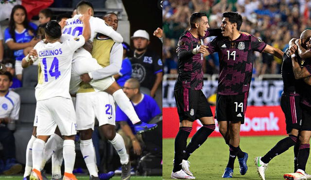 El partido de cuartos de final entre México y Honduras de este sábado 24 de julio iniciará a las 9:00 p.m. Foto: composición Imago7 / difusión