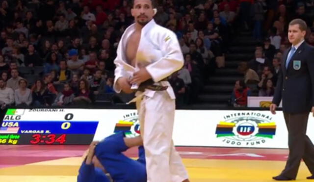 Judoca argelino decidió retirarse de los Juegos Olímpicos. Fuente: Le Courrier d'Algerie