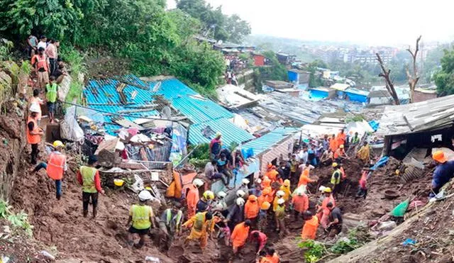 El primer ministro indio, Narendra Modi, se mostró “angustiado” por los muertos a causa de los deslizamientos de tierra y envió sus condolencias a los familiares de las víctimas. Foto: EFE