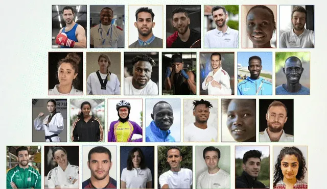 29 atletas forman parte de la delegación fomentada por ACNUR de la mano del Comité Olímpico Internacional (COI). Foto: https://olympics.com/