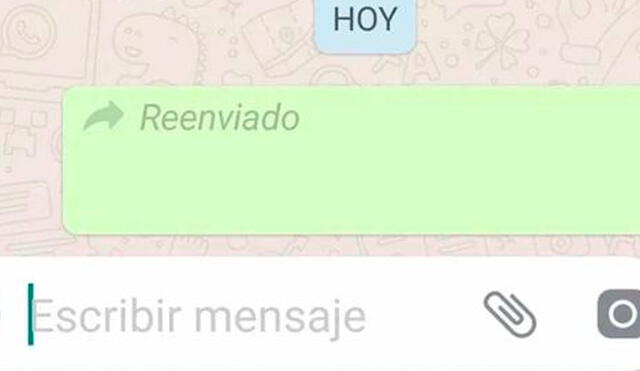 La opción 'Reenviar' de WhatsApp llegó por primera vez a la aplicación en 2018. Foto: Junin24