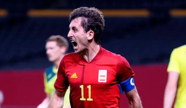 Oyarzabal anotó el único tanto de la selección española. Foto: EFE