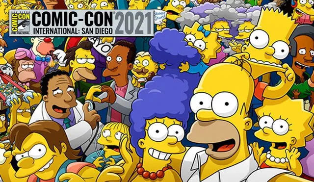 Entérate qué pasará en la temporada 33 de Los Simpson. Foto: Comic Con / Disney