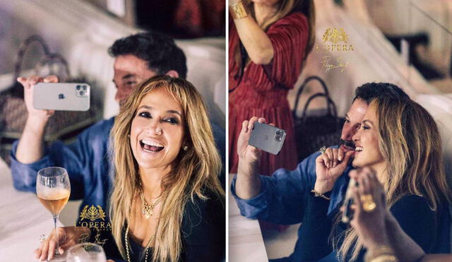 En las imágenes difundidas en redes sociales se ve a Jennifer Lopez divirtiéndose al ritmo de sus mejores éxitos junto con Ben Affleck. Foto: composición Instagram @loperasttropez