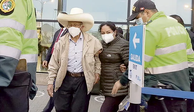 Padre. Ireño Castillo llegó a Lima el último sábado 24. Foto: difusión