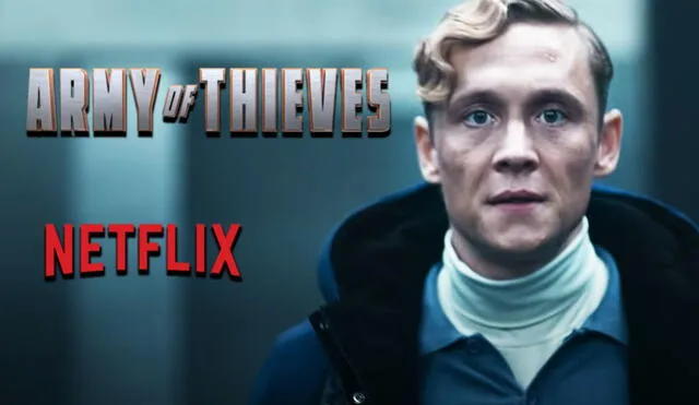 Matthias Schweighöfer intepreta a Ludwing Dieter  en la nueva cinta de Netflix. Foto: Netflix