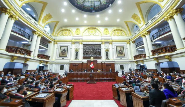 El Parlamento elige a su Mesa Directiva este lunes 26 en sesión presencial. Foto: Congreso