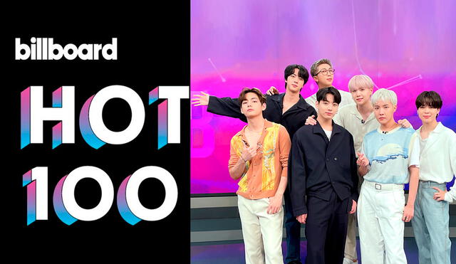Resultados de HOT100 de Billboard semana 26 de julio. Foto: composición LR / Big Hit