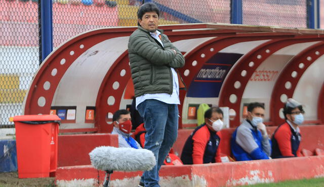 Víctor Rivera tomó con calma el empate ante Cantolao. Foto: Liga 1