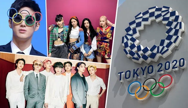 En la playlist de los Juegos Olímpicos de Tokio, el K-pop tuvo varios representantes. Foto: composición difusión/AFP
