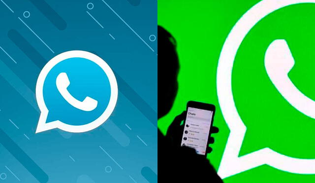 WhatsApp emitió recientemente una alerta sobre el uso de apps no oficiales como WhatsApp Plus. Foto: composición/Core Mafia/WhatsApp