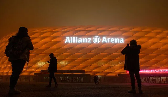 En los alrededores del Allianz Arena se instalarán vacunatorios para la COVID-19. Foto: AFP